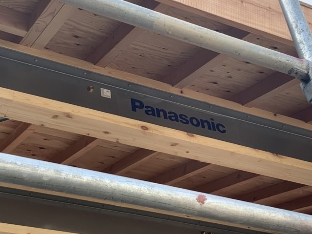 Panasonic 木と鉄の梁テクノビーム